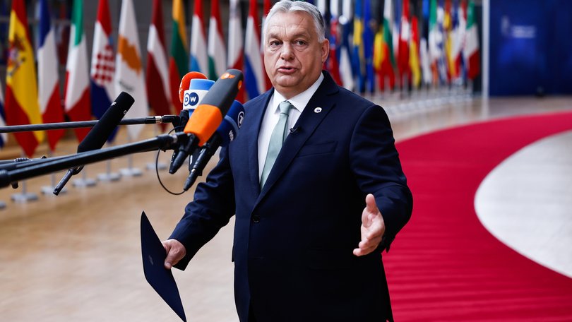 Viktor Orban, Hungary's PM, faces an election next month.