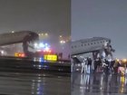 A plane has collided with a truck on a New York runway leaving many people injured with several in critical condition. 