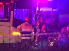 Two teenage boys have been killed in a crash with a motorbike and bus in Sydney’s west.
