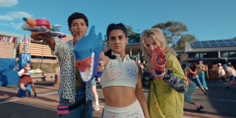 Muck-up day in Heartbreak High.