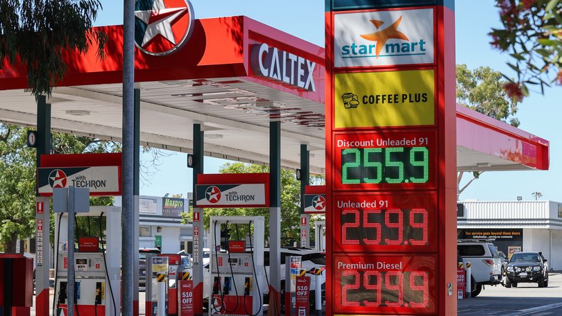 Petrol prices have surged on the back of the war’s onset, nearing $3 a litre in Sydney and above $2.50/l on average in Perth.