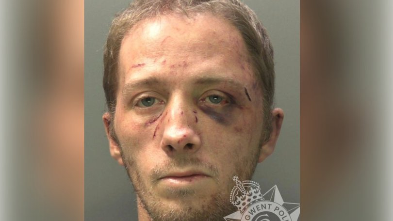 James Badham, 34, has been jailed after he stabbed his neighbour over a parking space disagreement.