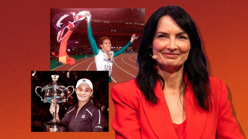 Australia would never have produced athletes like Ash Barty or Cathy Freeman if the nation’s sporting prowess matched its mediocre economic productivity, according to BHP’s Geraldine Slattery.