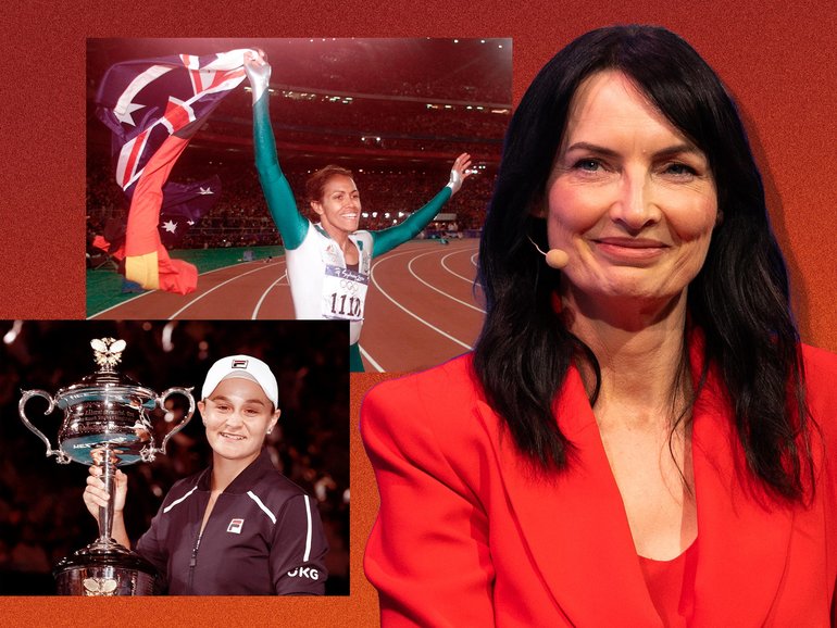 Australia would never have produced athletes like Ash Barty or Cathy Freeman if the nation’s sporting prowess matched its mediocre economic productivity, according to BHP’s Geraldine Slattery.