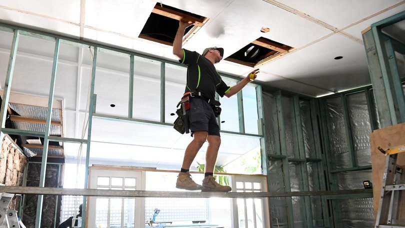 Construction costs are expected to climb as the Middle East war pushes up building supply prices. (Dan Peled/AAP PHOTOS)