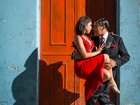 Argentine tango dancers in Buenos Aires.