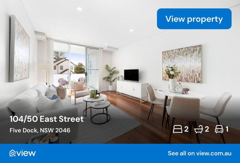 This property in Five Dock is on the market with a buyers guide of $900,000