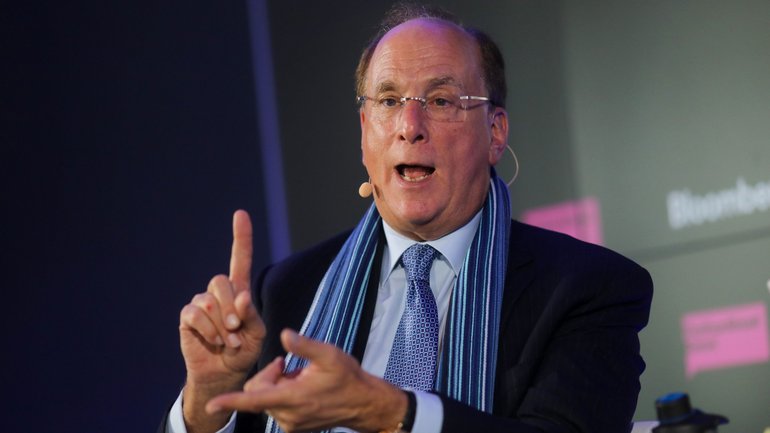 BlackRock CEO Larry Fink.