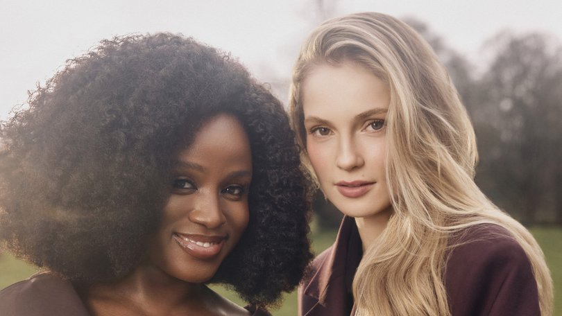 Masali Baduza and Hannah Dodd of Bridgerton.