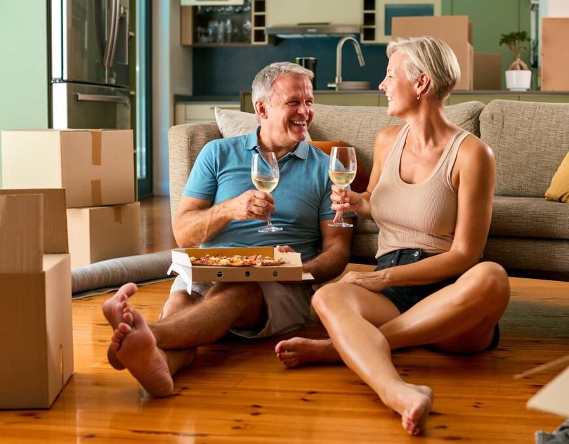 If you have some mortgage left to clear, downsizing earlier can help clear debt and provide financial flexibility. Pic: Shutterstock