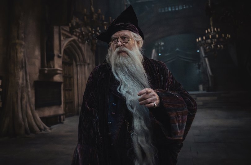 John Lithgow as Professor Dumbledore.