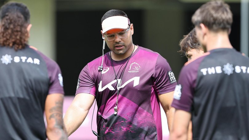 Ben Te’o quit his role as Broncos assistant coach earlier in the week. Picture: Adam Head