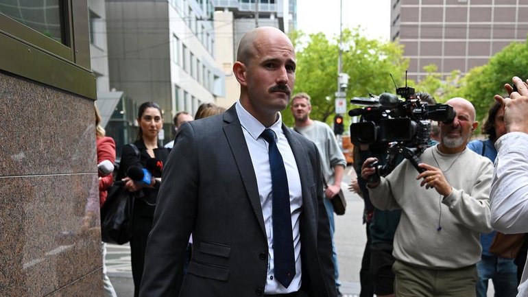 Thomas Sewell will stand trial over an alleged attack on an Aboriginal protest site. (James Ross/AAP PHOTOS)
