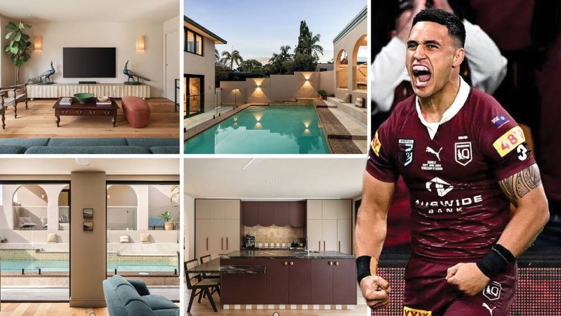 Valentine Holmes (pictured) and his new digs.