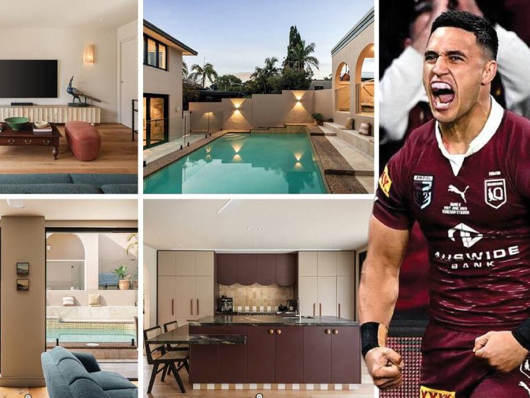 Valentine Holmes (pictured) and his new digs.