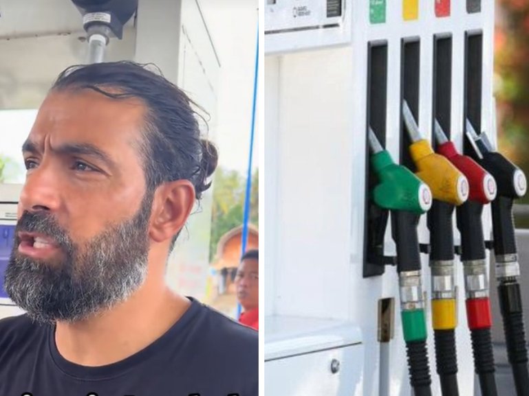 A TikTok star has urged Aussies to move to Lombok where petrol prices are lower than in Australia.