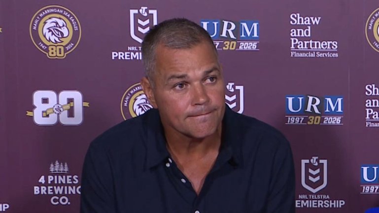 Coach Anthony Seibold maintains he is still the right man for the job after Manly’s fans made it clear they wanted him out.