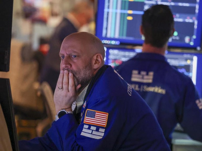 Stocks on Wall Street suffered their largest daily decline since the start of the war with Iran.