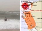 Category 4 severe tropical cyclone Narelle is dangerously close to Exmouth and has started to pass close to the North West Cape as its threat to lives and homes along the coastline ramps up, with residents to expect destructive winds of more than 120km/h. 


