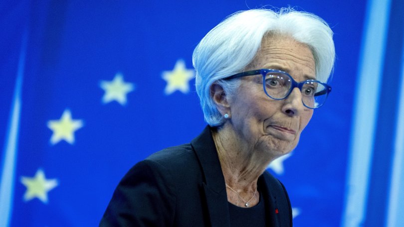 European Central Bank president Christine Lagarde.