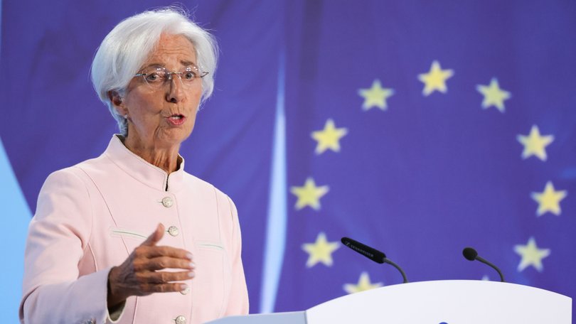 European Central Bank president Christine Lagarde.