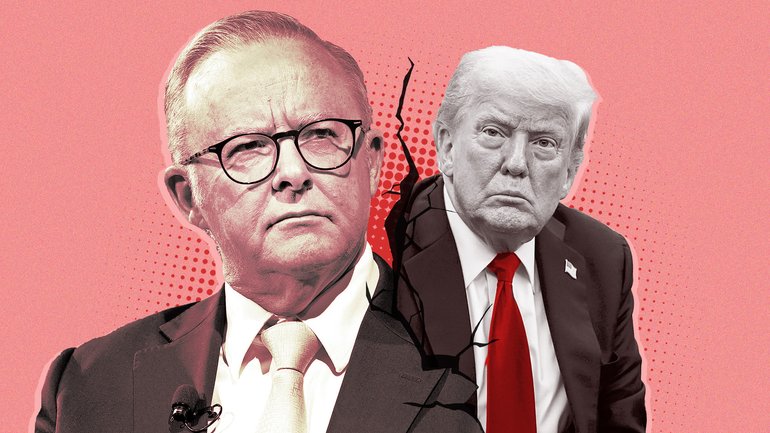 US President Donald Trump has criticised Australia what he  claims is inadequate support for the Iran war.