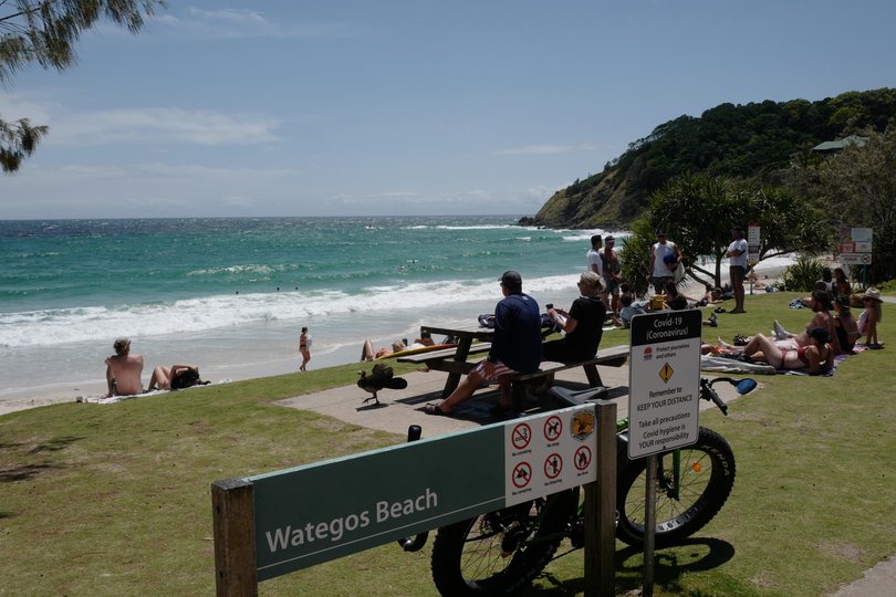 Wategos Beach at Byron Bay is one of the most desirable destinations in Australia.