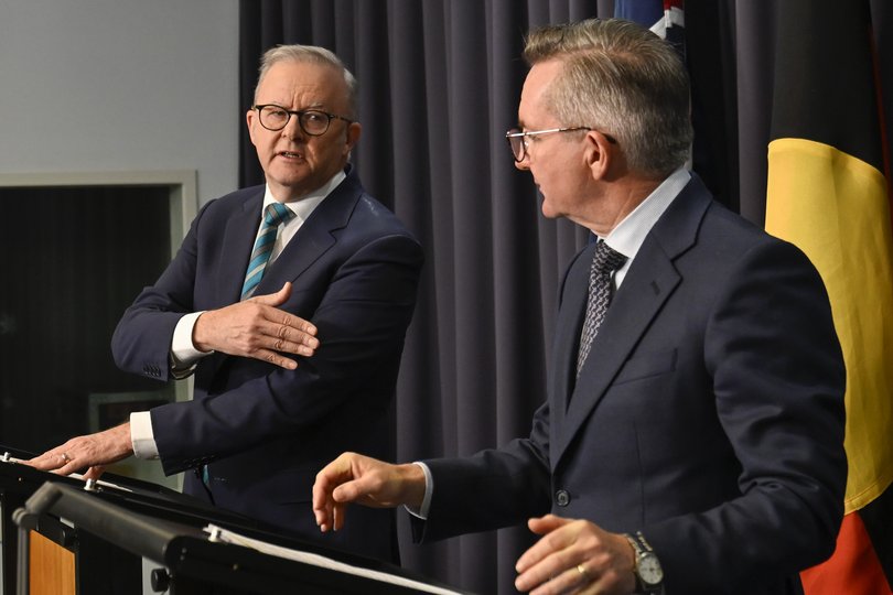Anthony Albanese and Chris Bowen.
