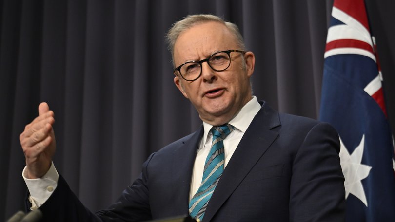 Prime Minister Anthony Albanese speaks on a national response to the fuel crisis. 