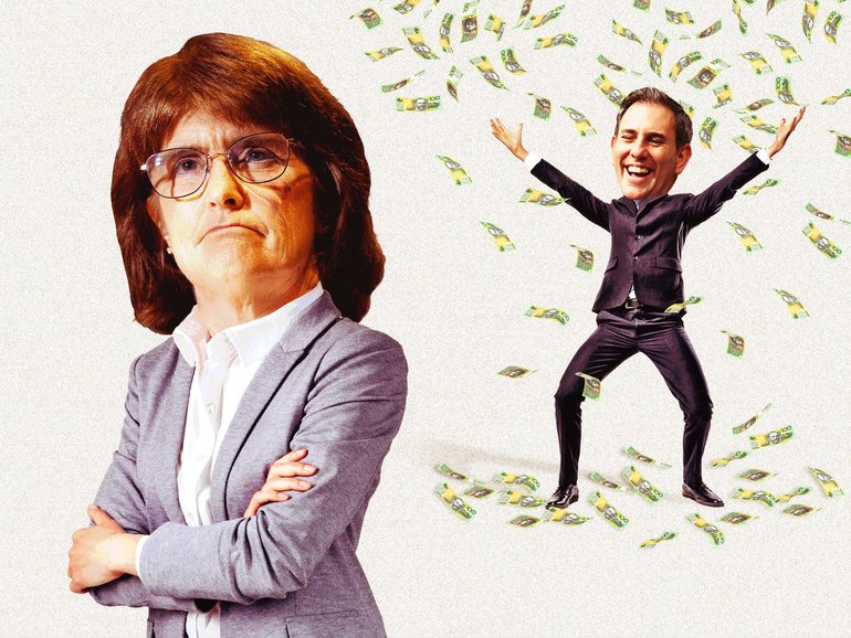 RBA governor Michele Bullock and Treasurer Jim Chalmers