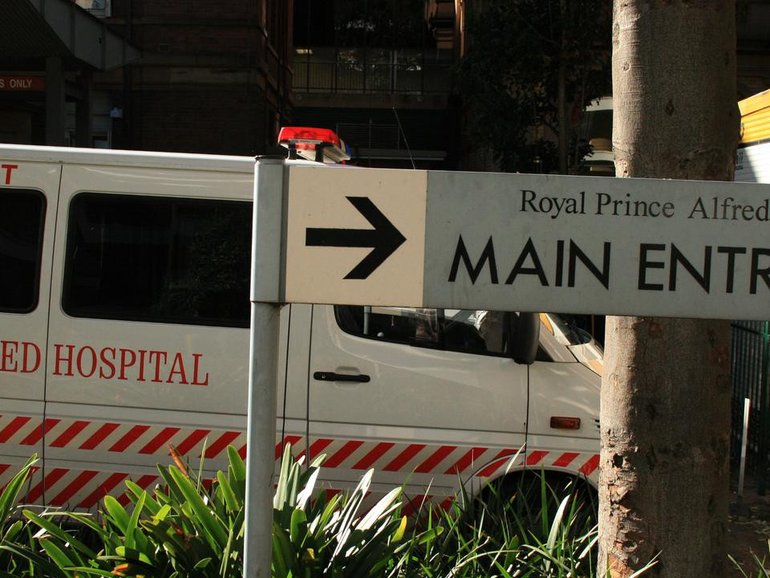 A hospital balcony near a construction site is the likely cause of a deadly fungal outbreak. (Melanie Foster/AAP PHOTOS)