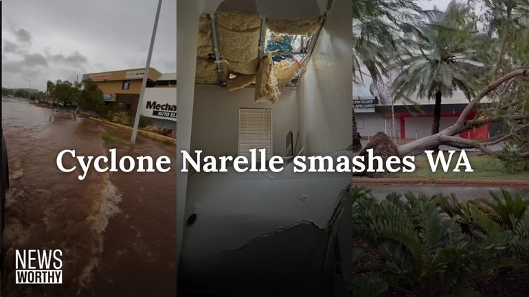 NEWS WORTHY: Exmouth local describes ‘crazy intense’ Cyclone Narelle & Trump says we’re ‘not great’