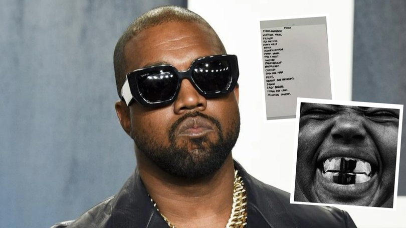 Kanye West has revealed the track list for his highly anticipated new album Bully that is set to release on Saturday, while knocking back rumours the project had been made with AI.