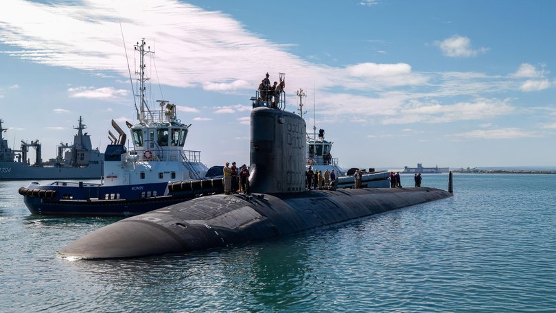 USS Minnesota (SSN 783) arrives in Western Australia on Feb. 25, 2025.