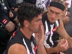 Scott Pendlebury has gone down with an Achilles scare.