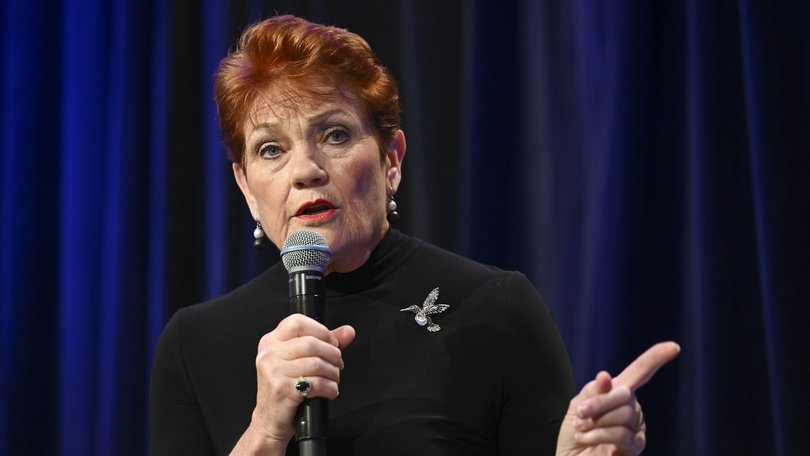 Senator Pauline Hanson.