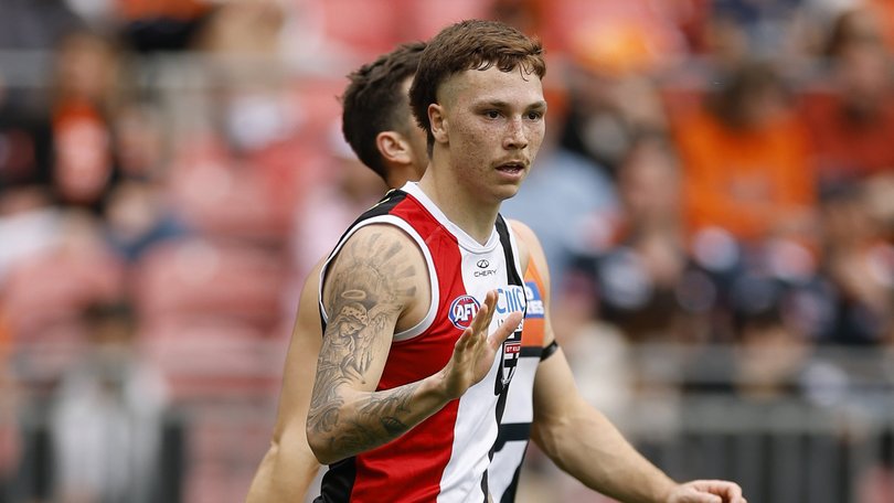 Lance Collard in action for the Saints last season.