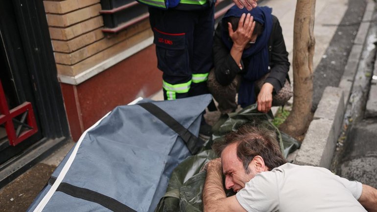 Israel has carried out a fresh wave of attacks on Tehran. (AP PHOTO)