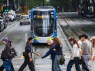 Victorians will be able to travel free on public transport for a month. (Michael Currie/AAP PHOTOS)