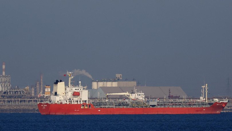 Oil prices have surged as oil tankers have been blocked from passing through the Strait of Hormuz. (EPA PHOTO)