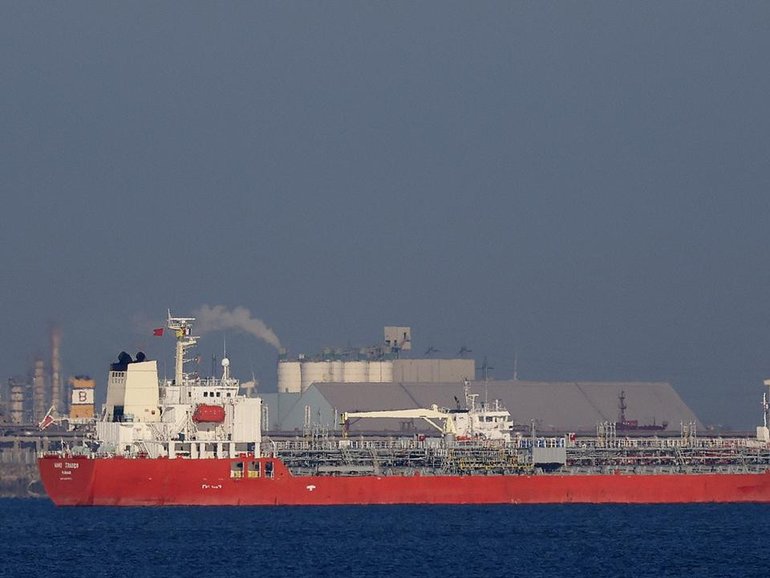 Oil prices have surged as oil tankers have been blocked from passing through the Strait of Hormuz. (EPA PHOTO)