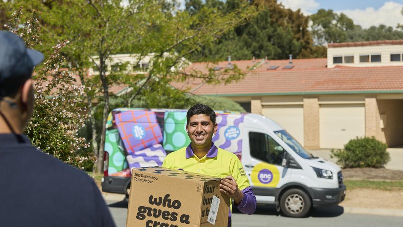 Who Gives a Crap is delivered with complimentary carbon-neutral shipping.