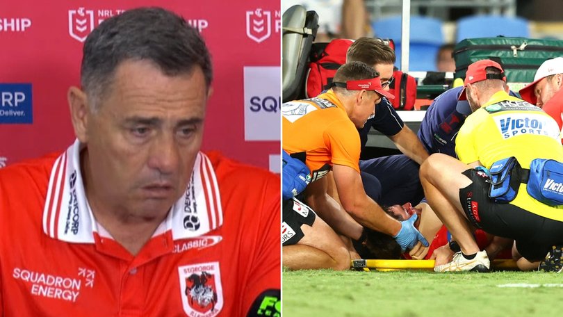 Shane Flanagan was rattled by his son Kyle’s sickening head knock.