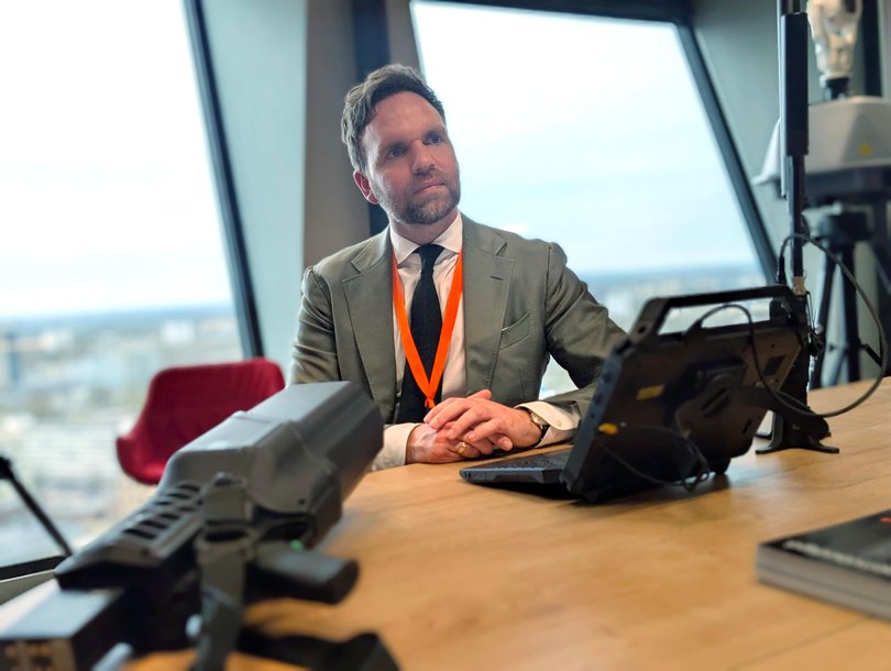 The Netherlands State Secretary of Defence Derk Boswijk.