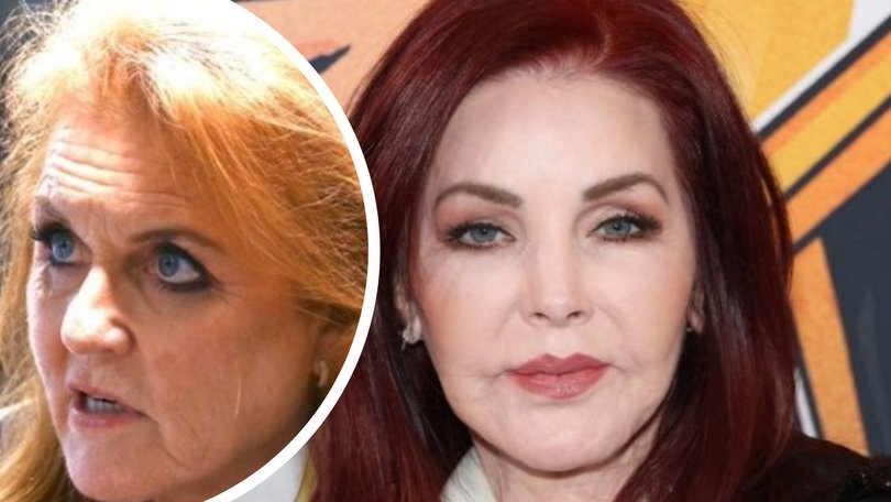 A spokesperson for Priscilla Presley has shut down rumours that Sarah Ferguson has been staying with her.

