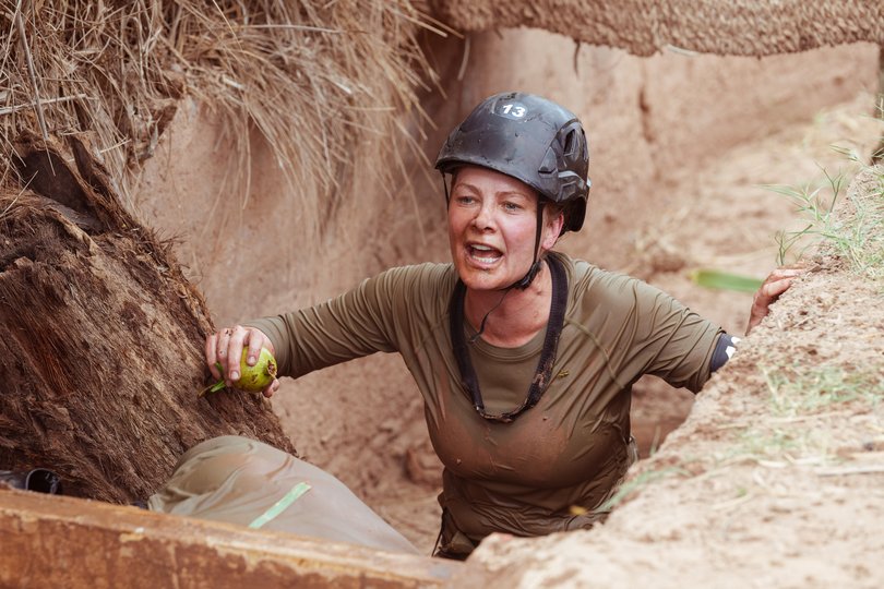 The challenges in the Moroccan desert and harsh sun were no easy feat. 