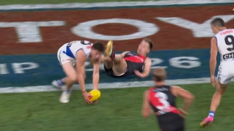 Merrett was pushed off the ball easily by O’Sullivan.