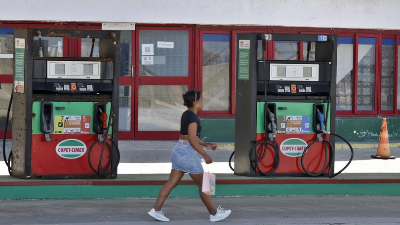 Cuban President Miguel Diaz-Canel says the country has not received an oil tanker in three months.