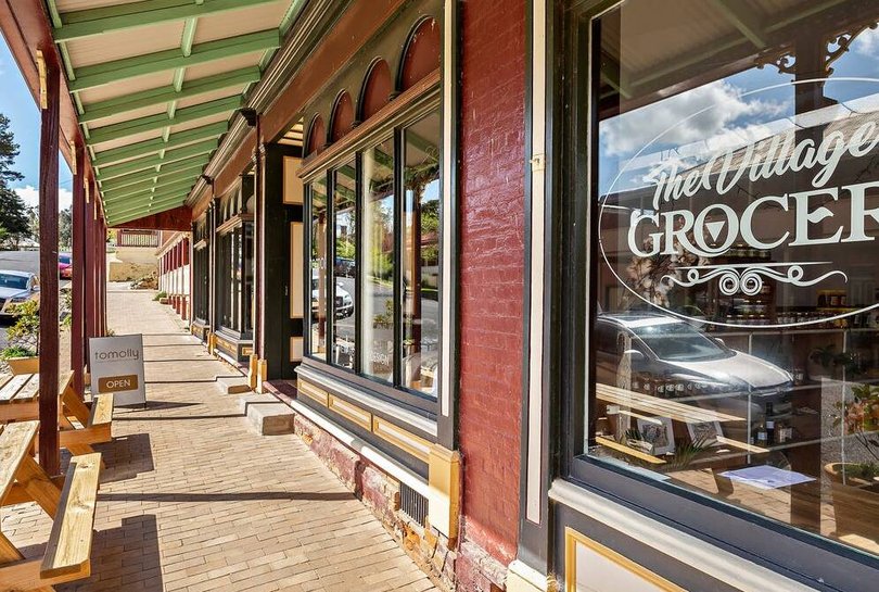 The Village Grocer shopfront in Carcoar.