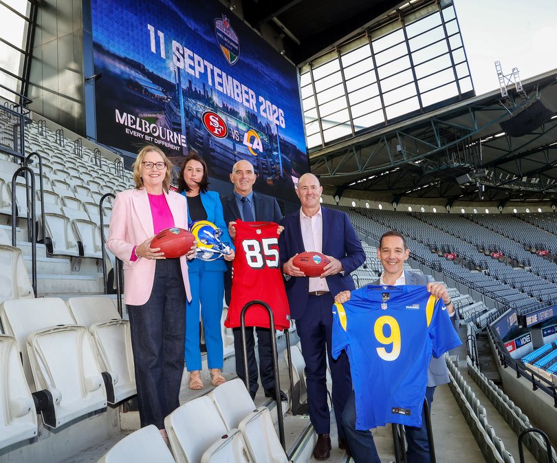 The NFL will hit Melbourne this September.